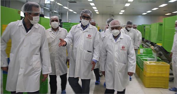 بازدید مشاور و دستیار ویژه رئیس جمعیت هلال‌احمر از شرکت های تجهیزات پزشکی هلال ایران و داروسازی سها