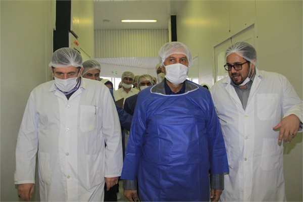 گزارش تصویری از بازدید جناب آقای دکتر علی ربیعی وزیر محترم تعاون، کار و رفاه اجتماعی از شرکت تجهیزات پزشکی هلال ایران