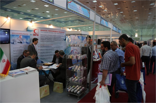 گزارش تصویری از حضور سازمان تدارکات پزشکی و شرکت های تابعه در نمایشگاه بین المللی سلامت عراق (بغداد)