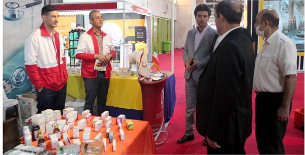 حضور شرکت داروسازی سها در نمایشگاه بین المللی تجهیزات و فن آوری های نوین بهداشت و ایمنی