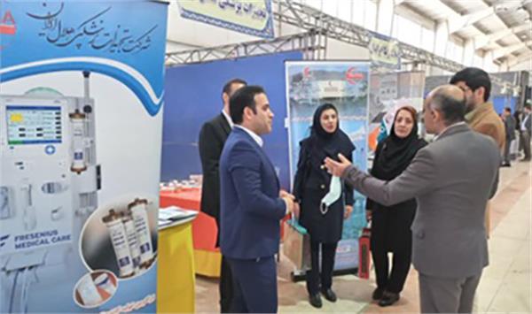 حضور شرکت تجهیزات پزشکی هلال ایران در  نمایشگاه تجهیزات پزشکی کرمانشاه