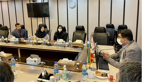 جلسه مشترک مدیرعامل سازمان تدارکات پزشکی هلال احمر با مدیرعامل انجمن اتیسم ایران