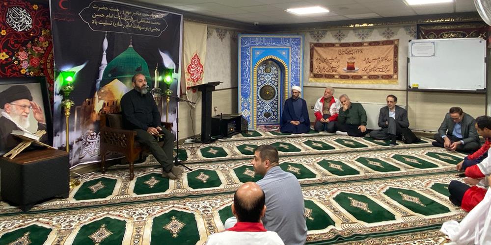برگزاری مراسم سوگواری رحلت پیامبر اکرم (ص) و شهادت امام حسن مجتبی (ع) و امام رضا (ع) در سازمان تدارکات پزشکی