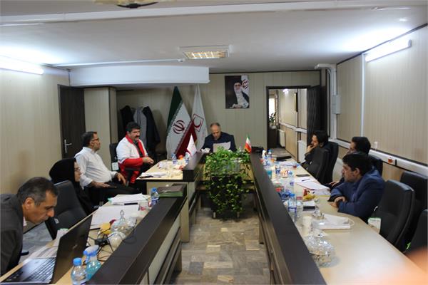 برگزاری جلسه هیئت مدیره شرکت پخش سها هلال با حضور دکتر محمد حسین آزادی