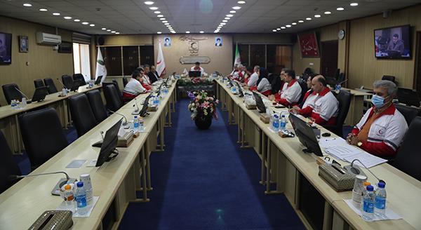 برگزاری جلسه بررسی عملکرد ۹ ماهه شرکت داروسازی سها با حضور مدیران ارشد هلال‌احمر و سازمان تدارکات پزشکی