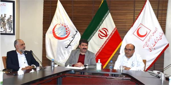 نشست مشترک مدیران عامل شرکت های داروسازی سها وپخش سها هلال