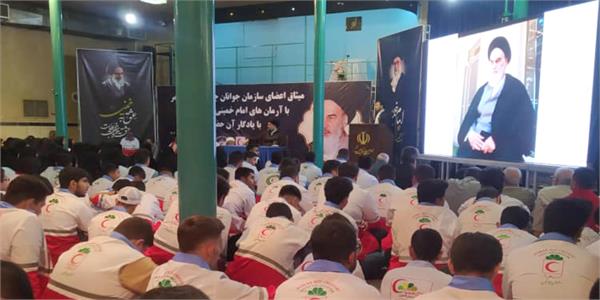 کارکنان سازمان تدارکات پزشکی هلال احمر با آرمان‌های امام خمینی (ره) تجدید میثاق کردند