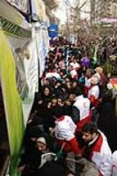 حضور فعال سازمان تدارکات در جشن یوم ا... 22 بهمن