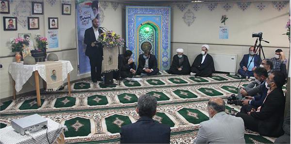 برگزاری مراسم باشکوه بزرگداشت هفته بسیج و یادواره شهدا در سازمان تدارکات پزشکی