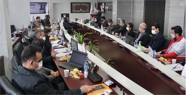 اولین جلسه بررسی آیین نامه های سازمان تدارکات پزشکی