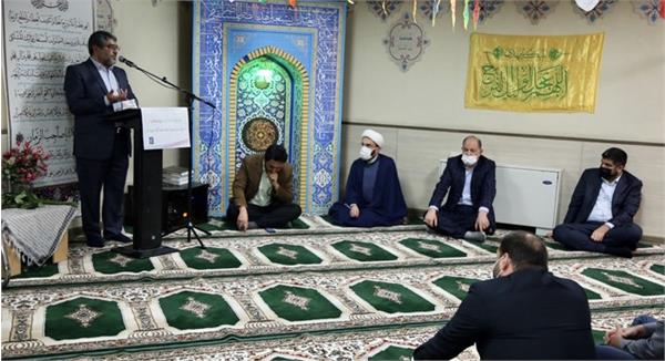 برگزاری مراسم جشن میلاد مسعود حضرت ابوالفضل العباس(ع) و روز جانباز در سازمان تدارکات پزشکی