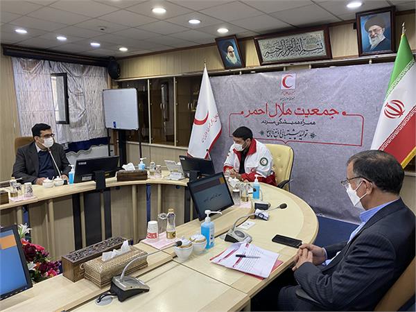 نشست رئیس جمعیت هلال احمر با مدیر عامل و مدیران عامل شرکت های تابعه  5