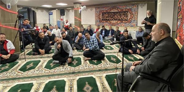 برگزاری مراسم سوگواری سالروز شهادت حضرت فاطمه زهرا (س) در سازمان تدارکات پزشکی