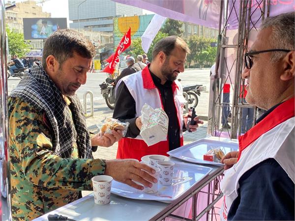 حضور پرشور سازمان در مراسم تشییع رهبر شهید ایران 24