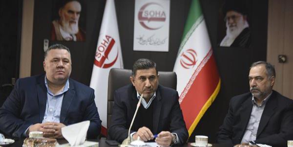 بازدید دکتر شهبازی استاندار البرز از شرکت تجهیزات پزشکی هلال ایران