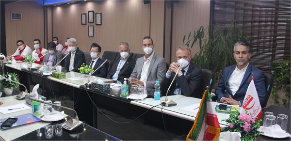 برگزاری نشست مشترک مدیران ارشد سازمان تدارکات پزشکی با سفرای صلیب سرخ کشورهای مهمان