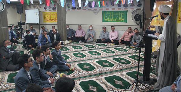 برگزاری مراسم جشن ولادت حضرت امام رضا (ع) در سازمان تدارکات پزشکی