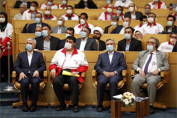 مراسم گرامیداشت یکصدمین سالروز تاسیس جمعیت هلال احمر ایران برگزار شد 4