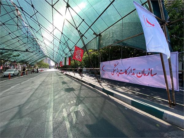 حضور پرشور سازمان در مراسم تشییع رهبر شهید ایران 31
