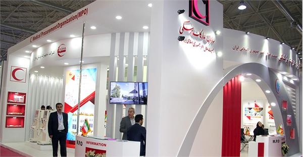 حضور سازمان تدارکات پزشکی هلال احمر و شرکت های تابعه در «نمایشگاه جهش تولید و دستاوردهای مقابله با ویروس کرونا»