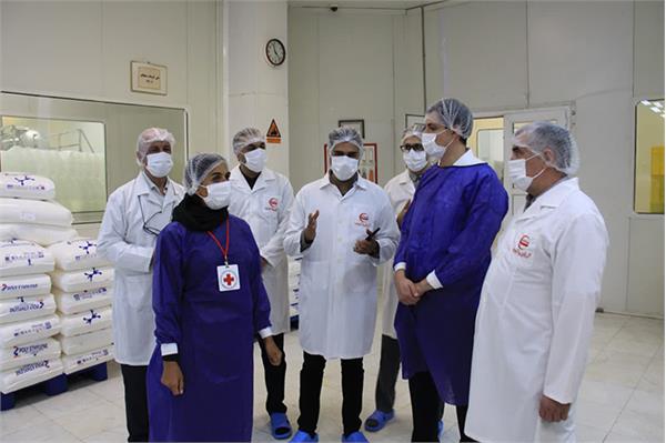 بازدید نمایندگان صلیب سرخ ارمنستان و جمعیت هلال احمر تاجیکستان از شرکت تجهیزات پزشکی هلال ایران 4