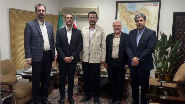 برگزاری جلسه با معاون محترم وزارت صنعت، معدن و تجارت درخصوص واردات دستگاه بلیسترینگ شرکت داروسازی سها