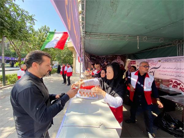 حضور پرشور سازمان در مراسم تشییع رهبر شهید ایران 22
