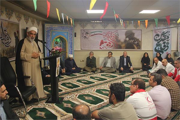 تجلیل از ایثارگران  سازمان تدارکات پزشکی با حضور آیت الله دکتر محسن قمی عضو محترم مجلس خبرگان رهبری 9