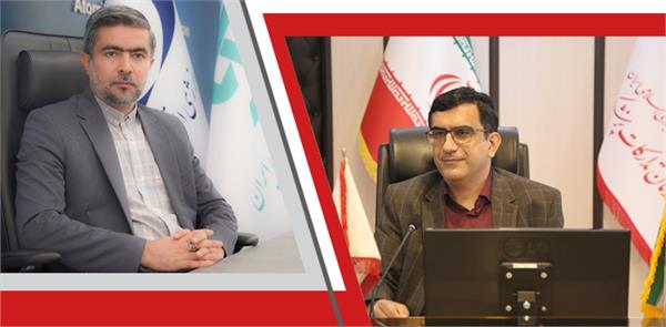 جلسه مشترک مدیرعامل سازمان تدارکات پزشکی و معاون سازمان انرژی اتمی