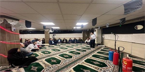 برگزاری دوره تخصصی مدیریت و اطفای حریق در سازمان تدارکات پزشکی