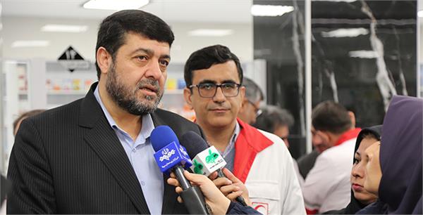 برگزاری مراسم افتتاحیه پروژه بازسازی داروخانه شبانه روزی مرکزی هلال احمر