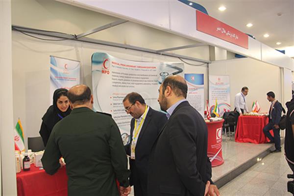 حضور سازمان تدارکات پزشکی و شرکت های تابعه در نمایشگاه تجهیزات پزشکی و امدادی آسیا پاسفیک (طب نظامی)