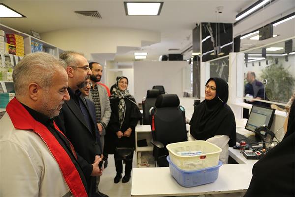 بازدید دکتر طبائیان معاون کل آموزش نظام پزشکی 9
