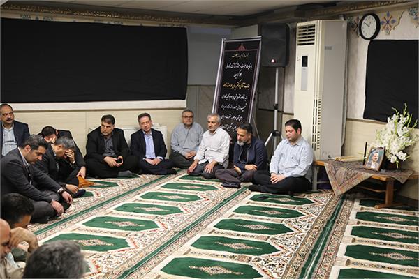 برگزاری مراسم ترحیم همکار محترم آقای دکتر یوهان یوسف زاده 1