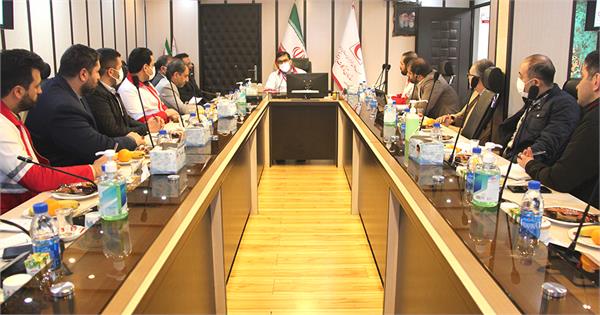 برگزاری سومین جلسه شورای فرماندهی بسیج در سازمان تدارکات پزشکی