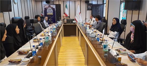 مسابقات سراسری قرآن ویژه کارکنان هلال احمر در سازمان تدارکات پزشکی برگزار شد